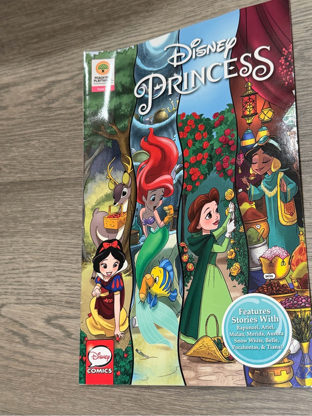 Disney Princess 2022 Softcover Color Comic Book Amy Mebberson Peachtree